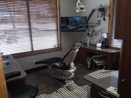 Suite Dental examination room